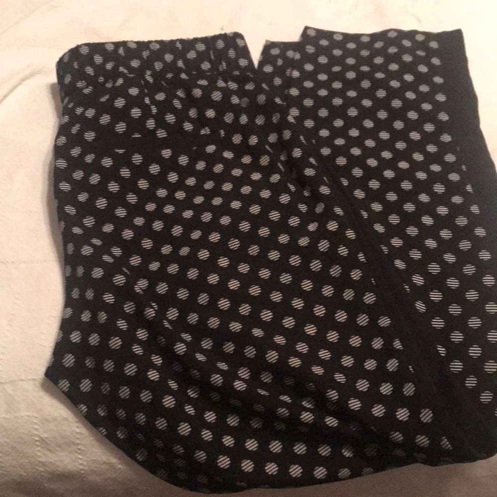 Chico’s black silk pants